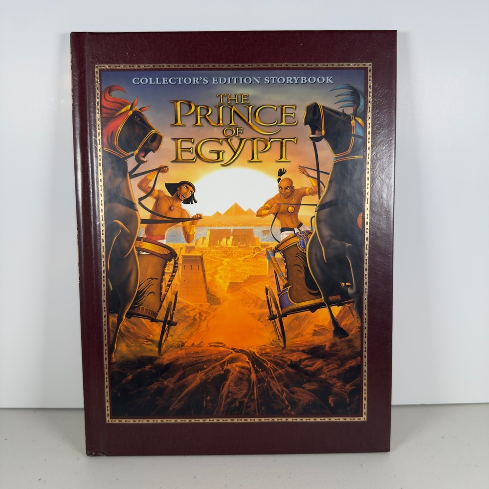 DreamWorks The Prince of Egypt Collector's Edition Storybook 1998 Hardcover Book